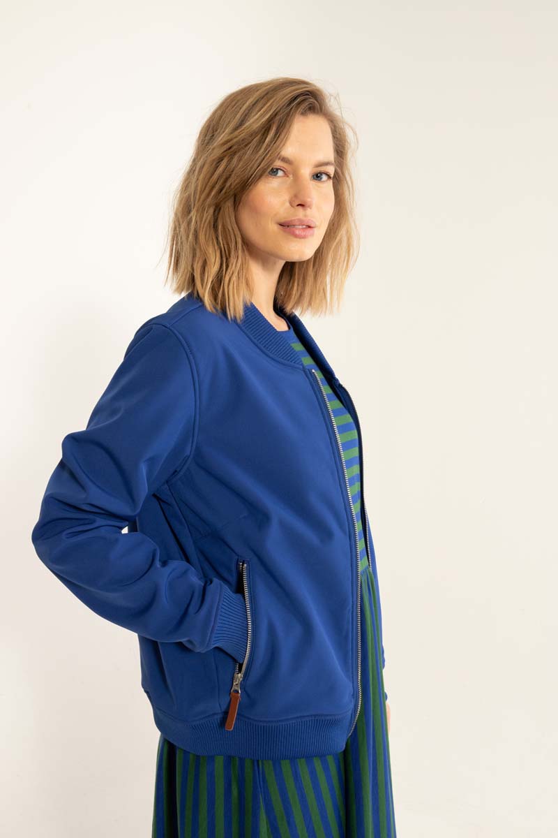 Danebea Softshell Bomber Deep Blue