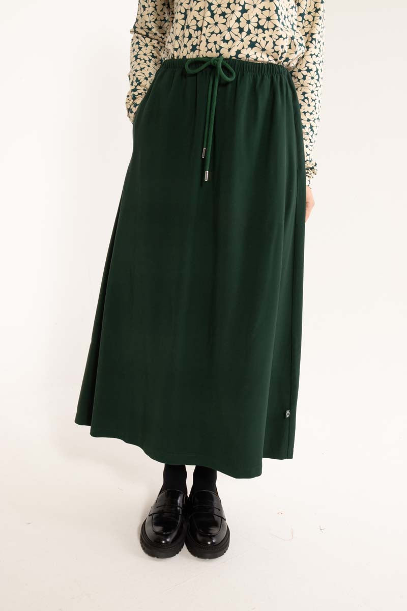 Daningrid Ecovero Skirt Dark Forest