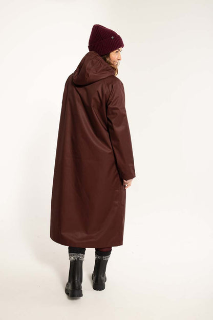 Danegarden Raincoat Dark Bordeaux