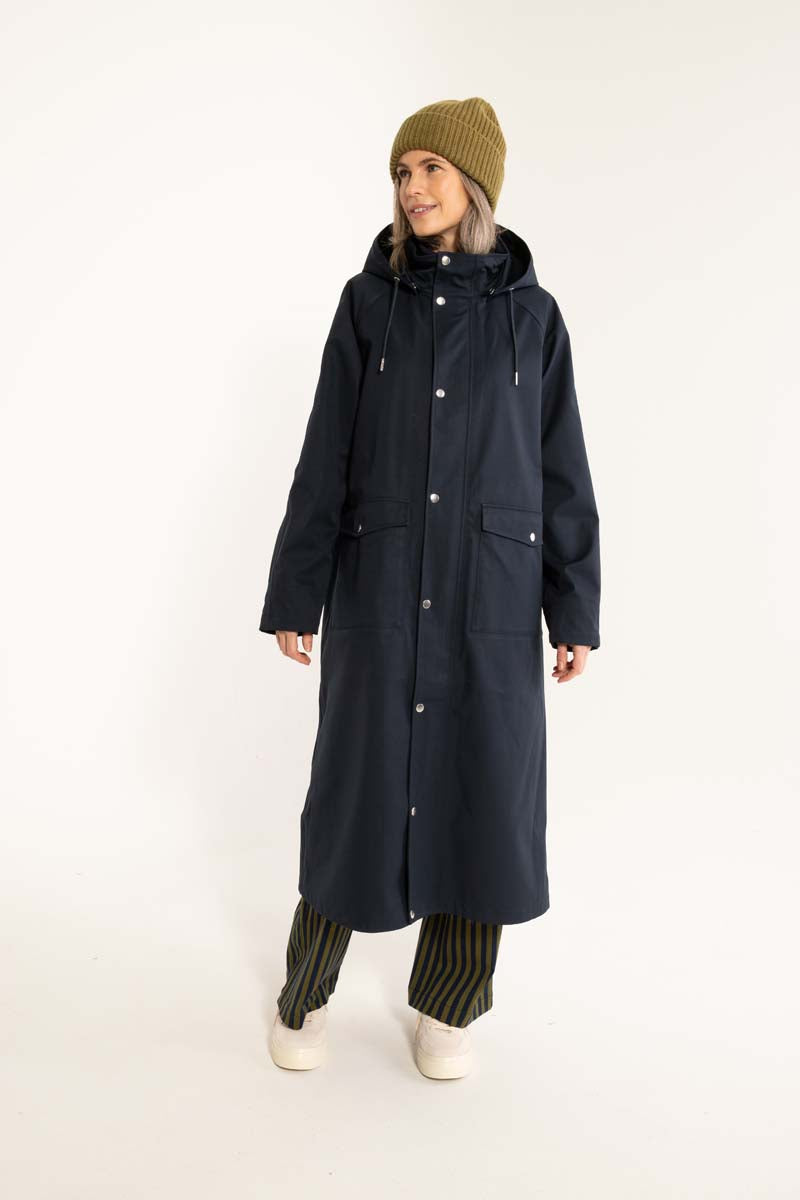 Danegarden Raincoat Dark Navy