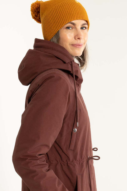 Danenora Winter Parka Deep Bordeaux