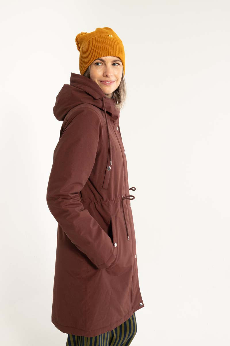 Danenora Winter Parka Deep Bordeaux