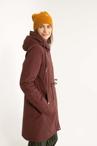 Danenora Winter Parka Deep Bordeaux