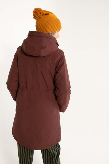 Danenora Winter Parka Deep Bordeaux