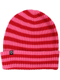 Danefolk Cotton Beanie Dark Red/Soft Cherry
