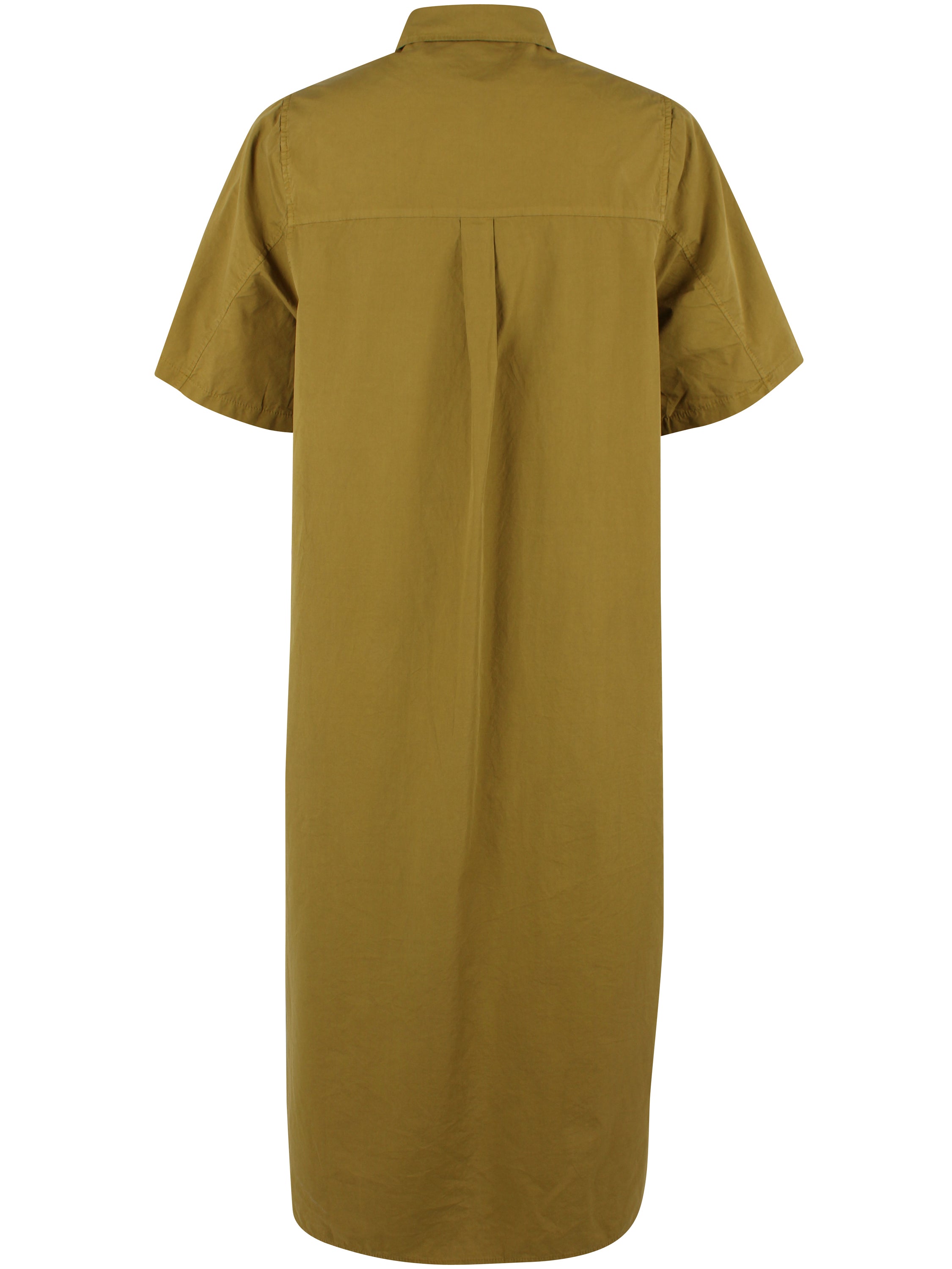 Danefolk Smooth Poplin SS Dress Olive