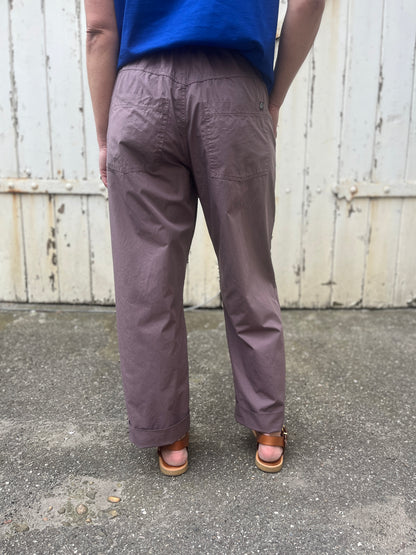 Danefunt Smooth Poplin Pants Mauve