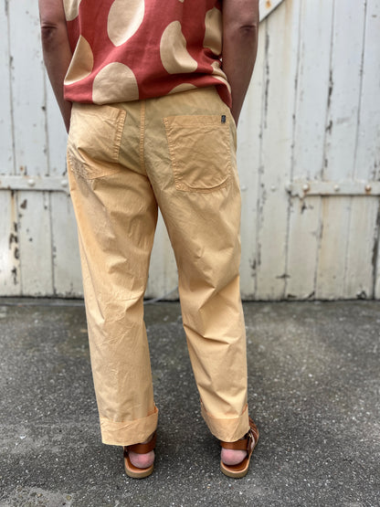 Danefunt Smooth Poplin Pants Nougat