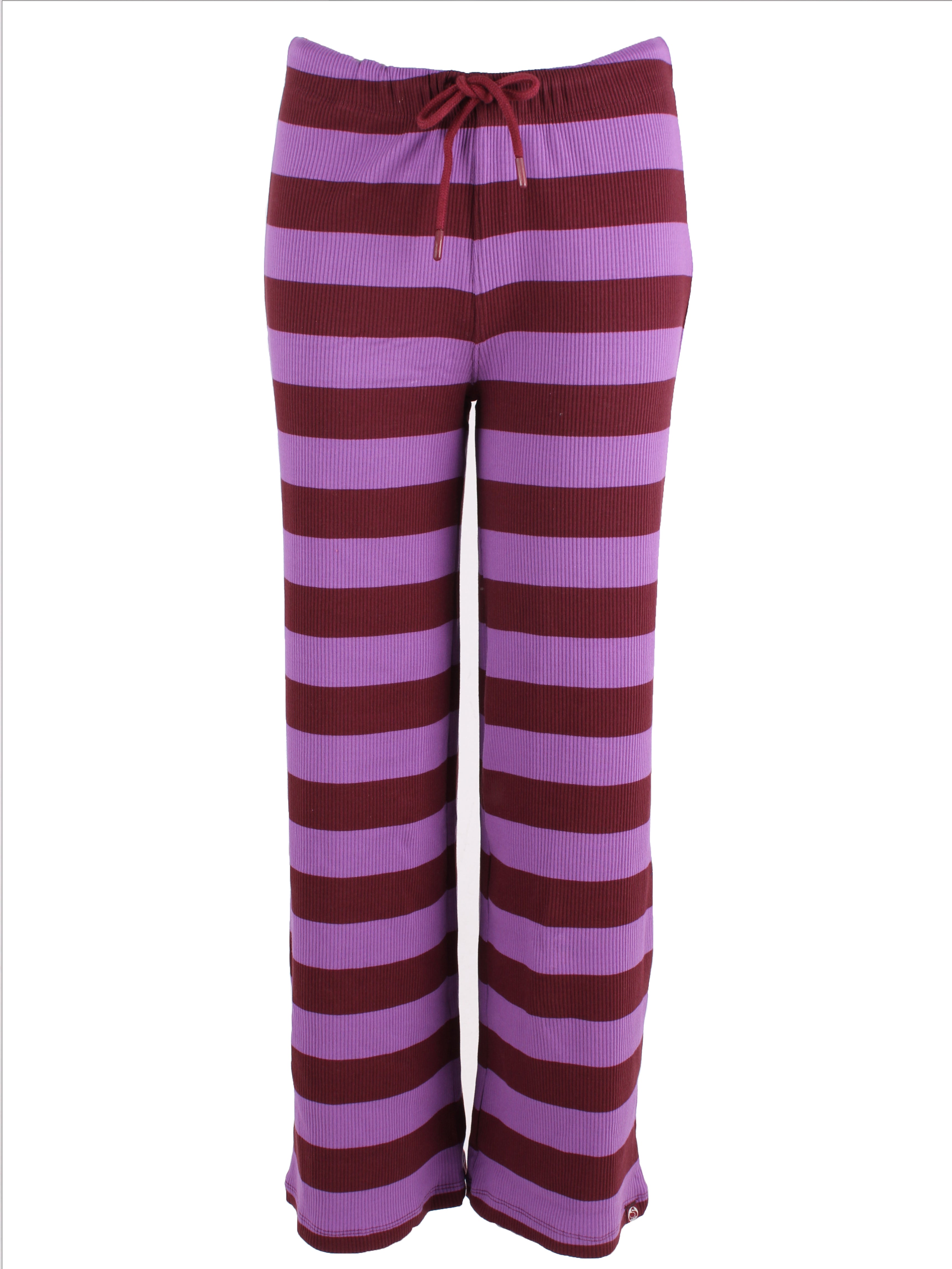 Danegoals Ribbing Pants Dark Wine/Purple