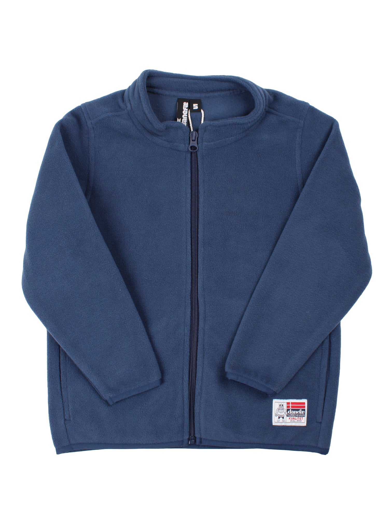 Danegrisling Polar Fleece Zip-Up Dark Grey Blue