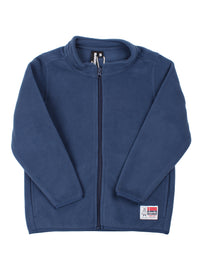Danegrisling Polar Fleece Zip-Up Dark Grey Blue