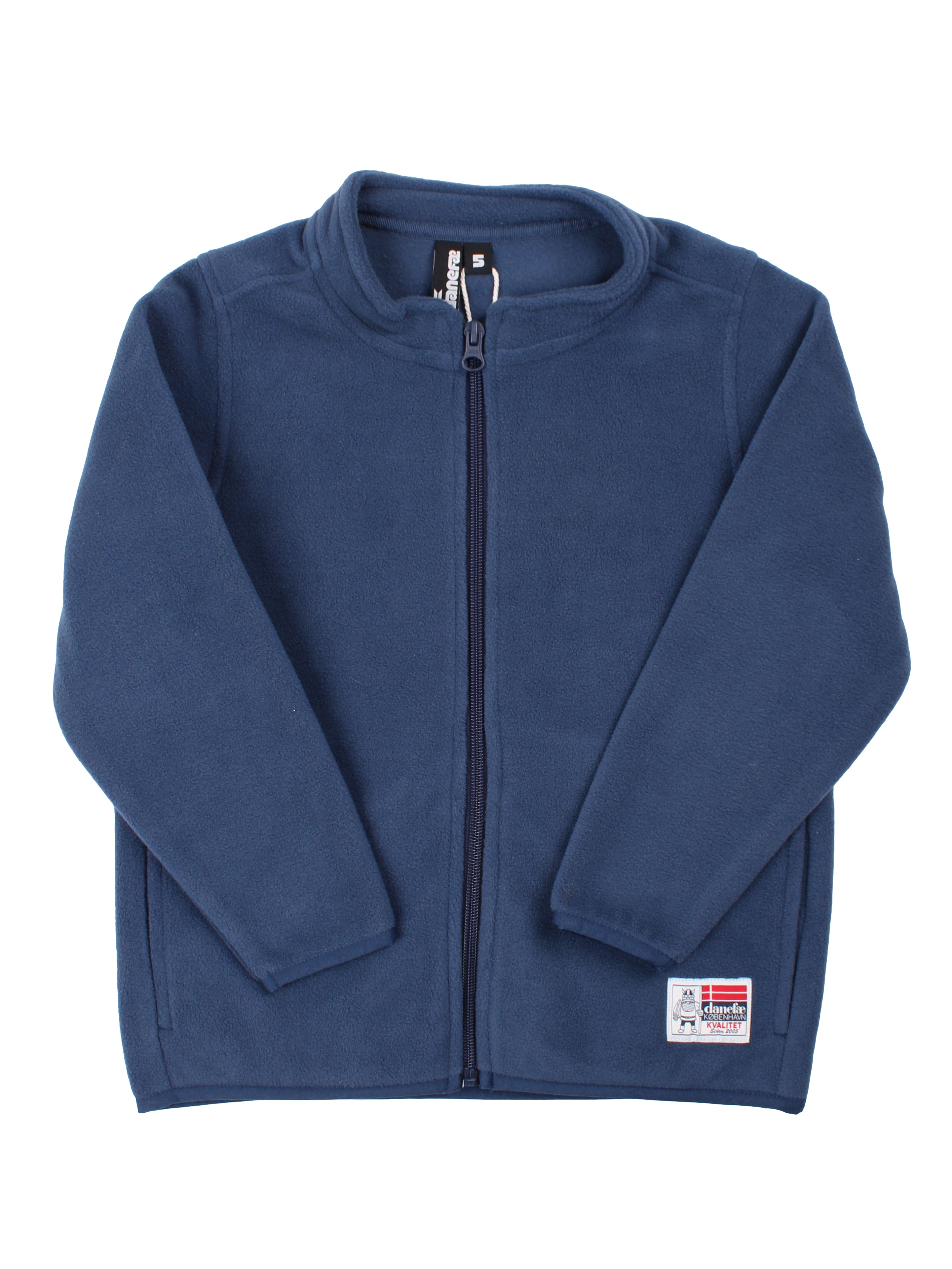 Danegrisling Polar Fleece Zip-Up Dark Grey Blue