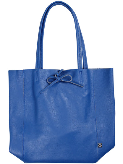 ESS - DaneHolstein Leather Tote Bag Electric Blue