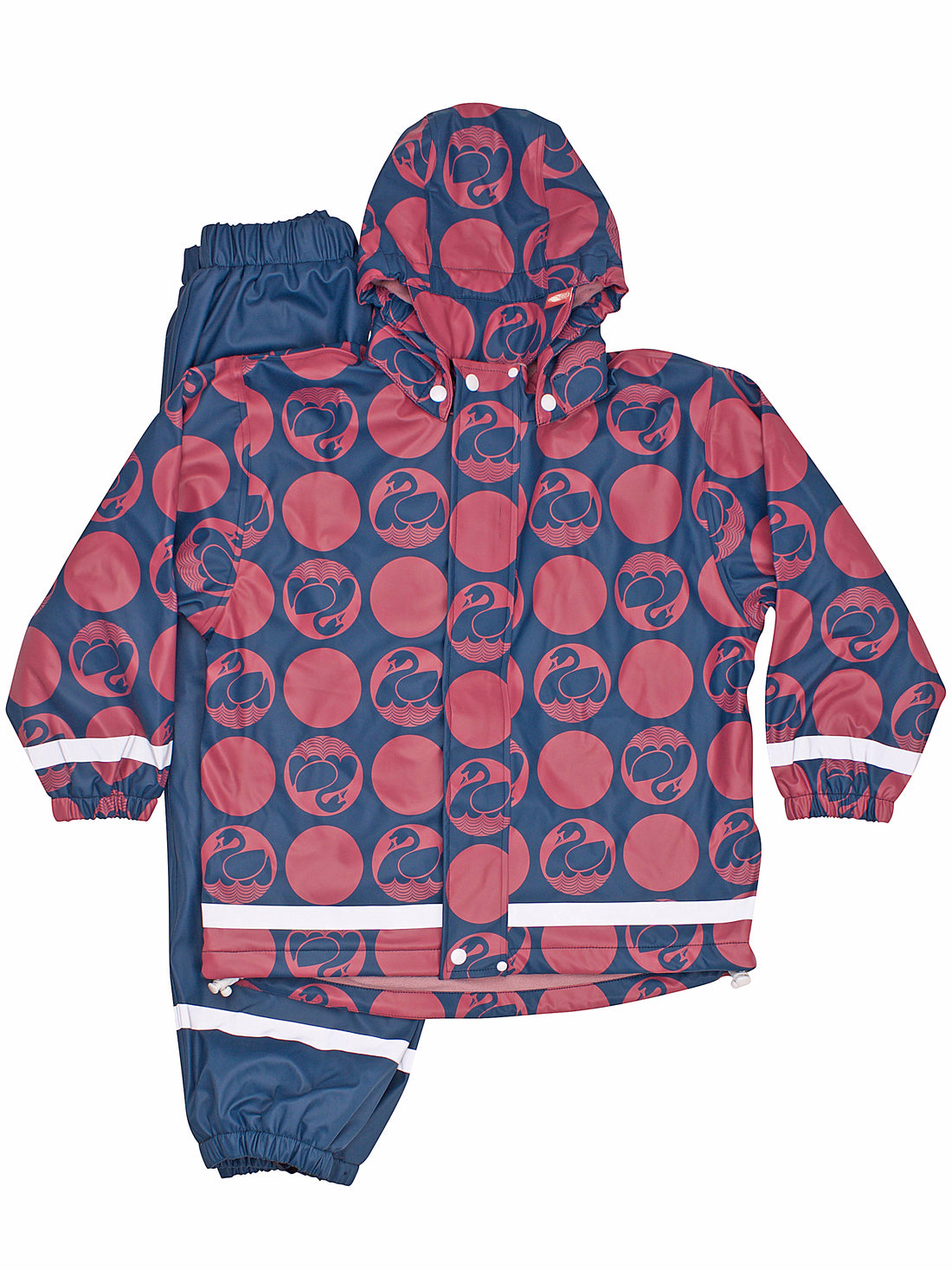 Danekarl Winter Rain Set Dark Slate /Rhubarbe SWANDOT