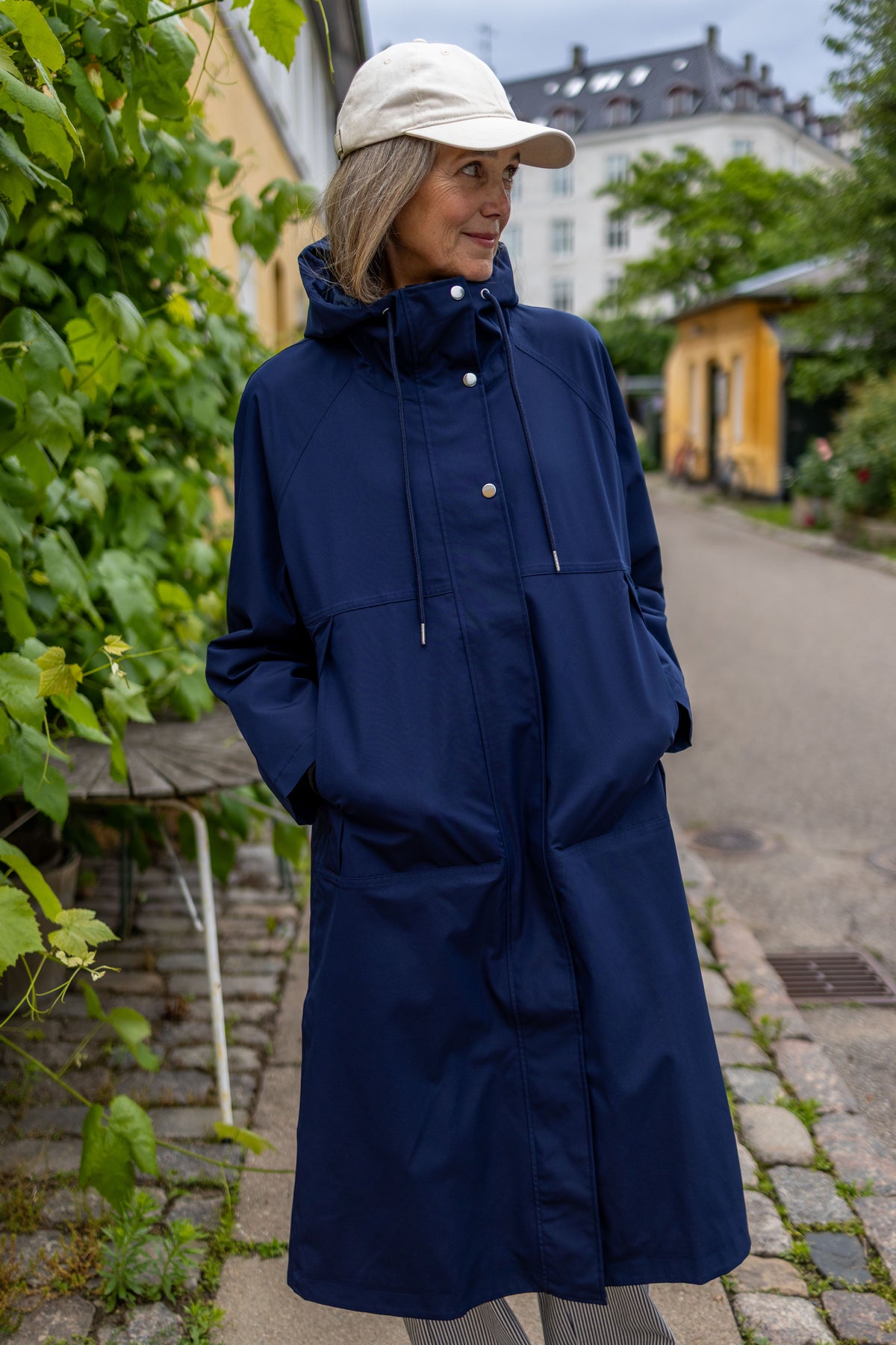 Danekastel Raincoat Dark Navy