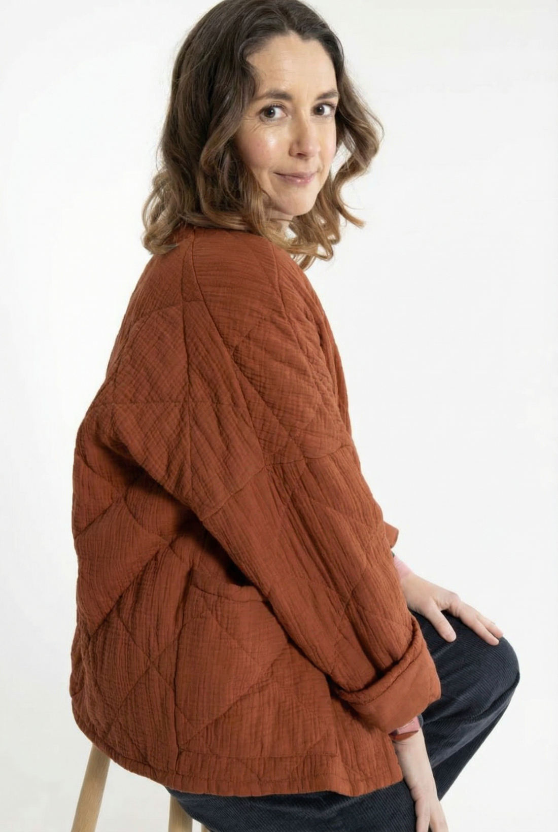 Danekatrin Quilt Jacket Chili