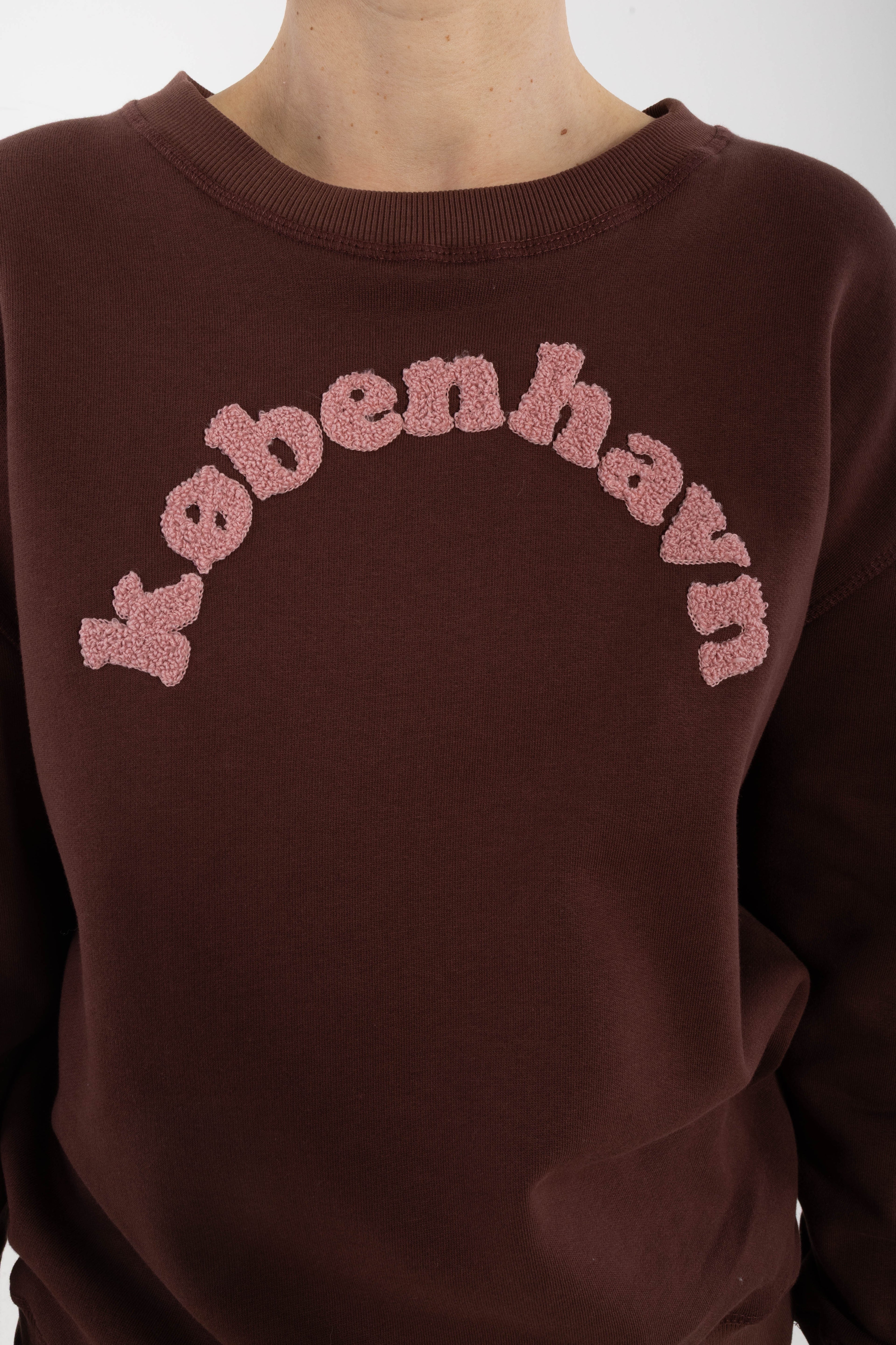 Danekøbenhavn Moleton Sweat Bordeaux