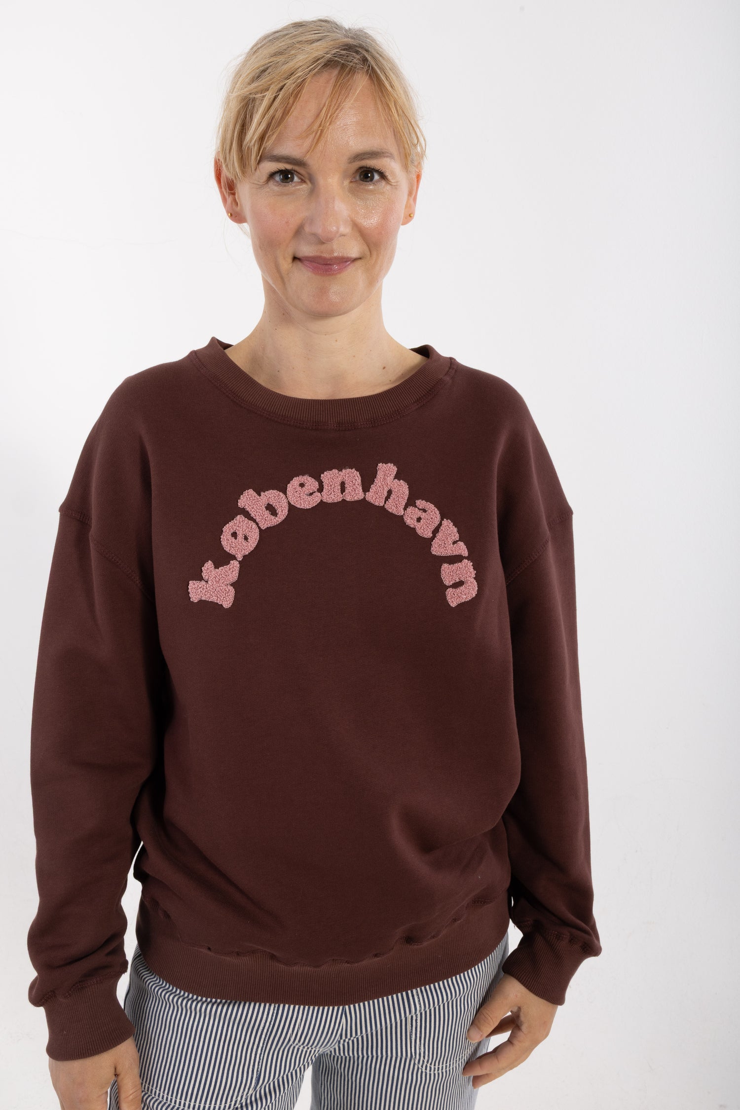 Danekøbenhavn Moleton Sweat Bordeaux