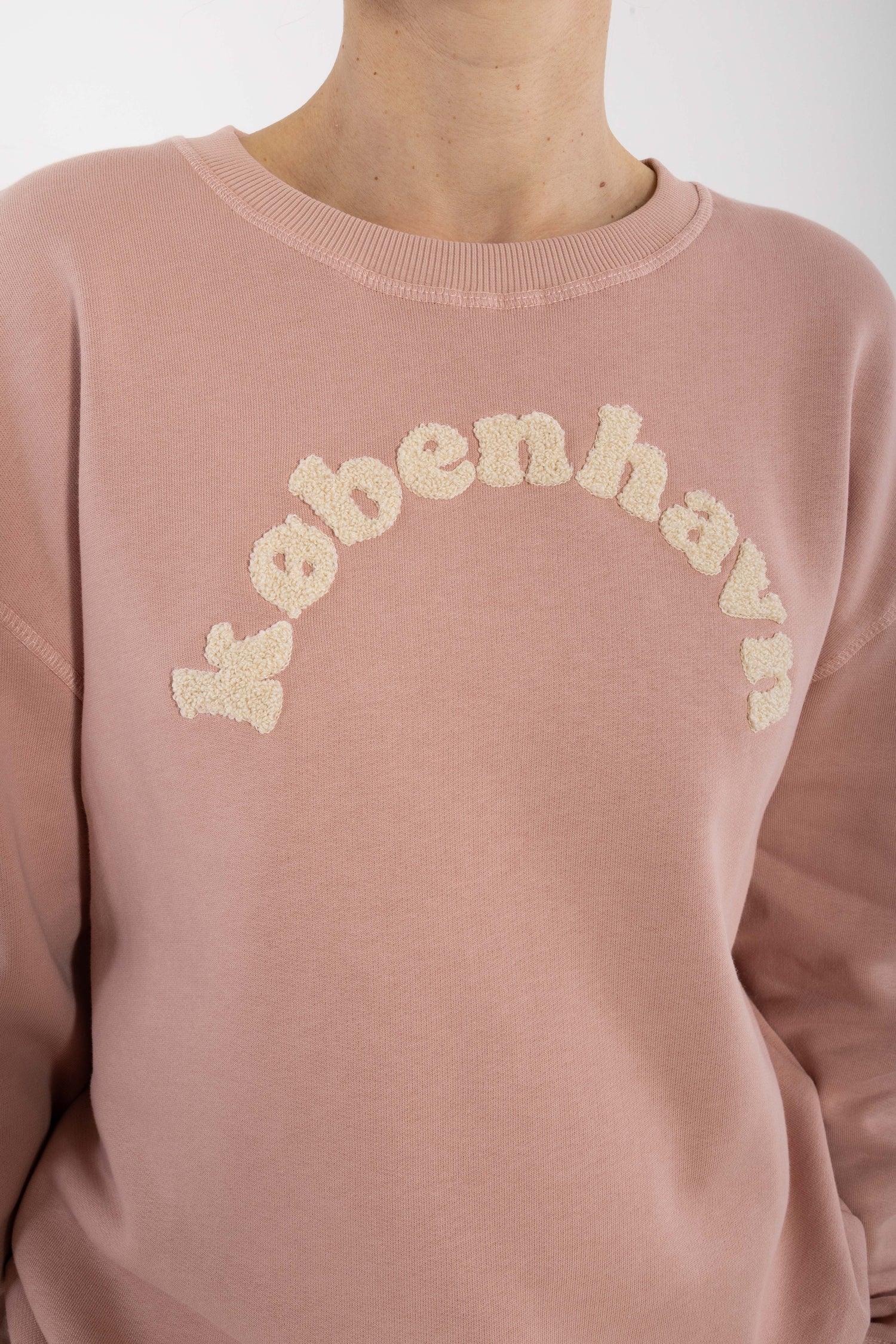 Danekøbenhavn Moleton Sweat Gentle Rose