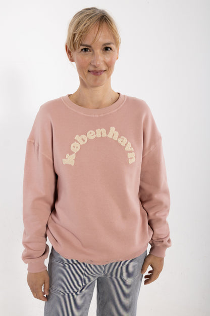 Danekøbenhavn Moleton Sweat Gentle Rose