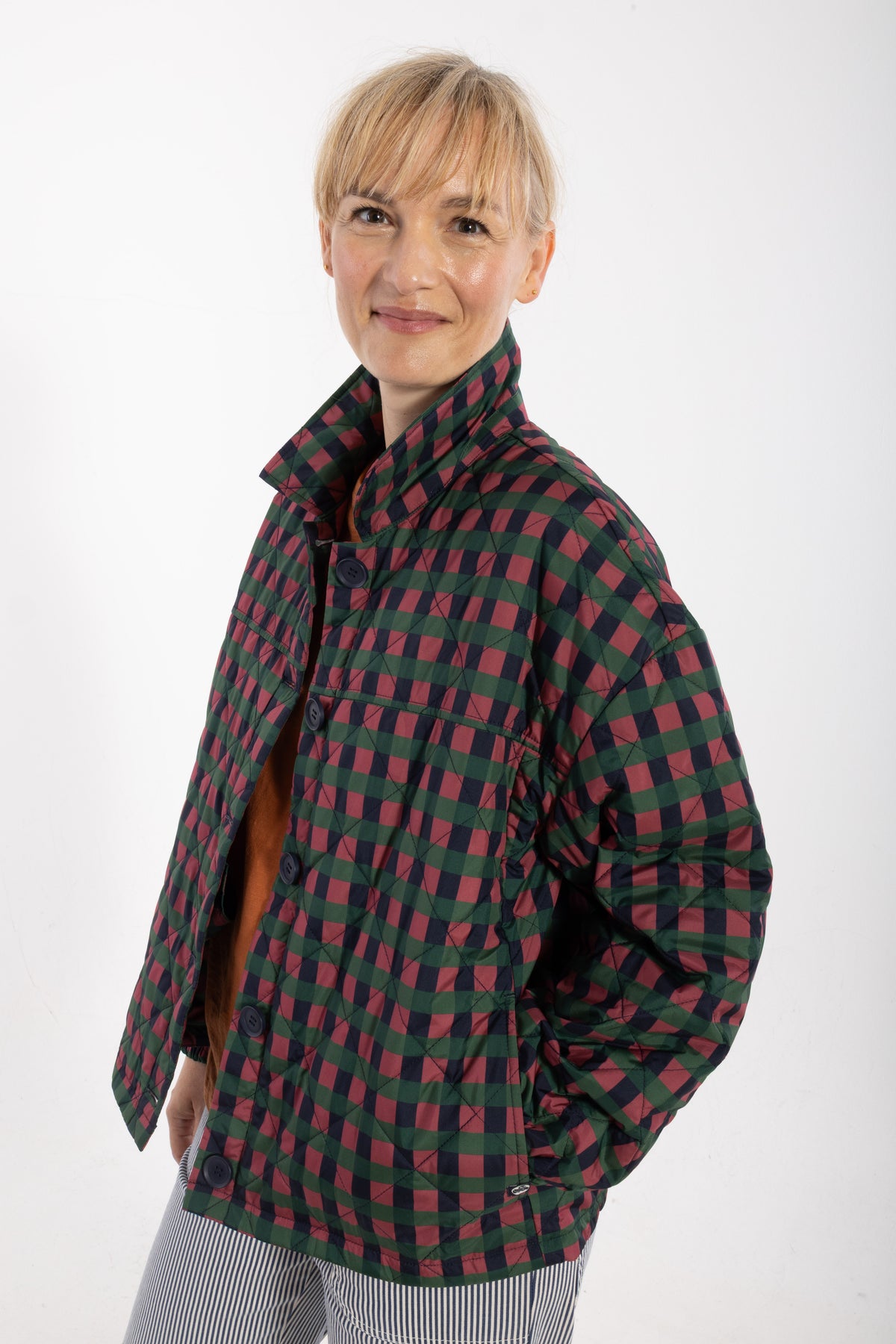 Danelaura Check Thermo Jacket Rhubarbe Plaid