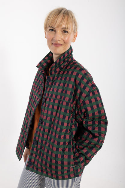 Danelaura Check Thermo Jacket Rhubarbe Plaid