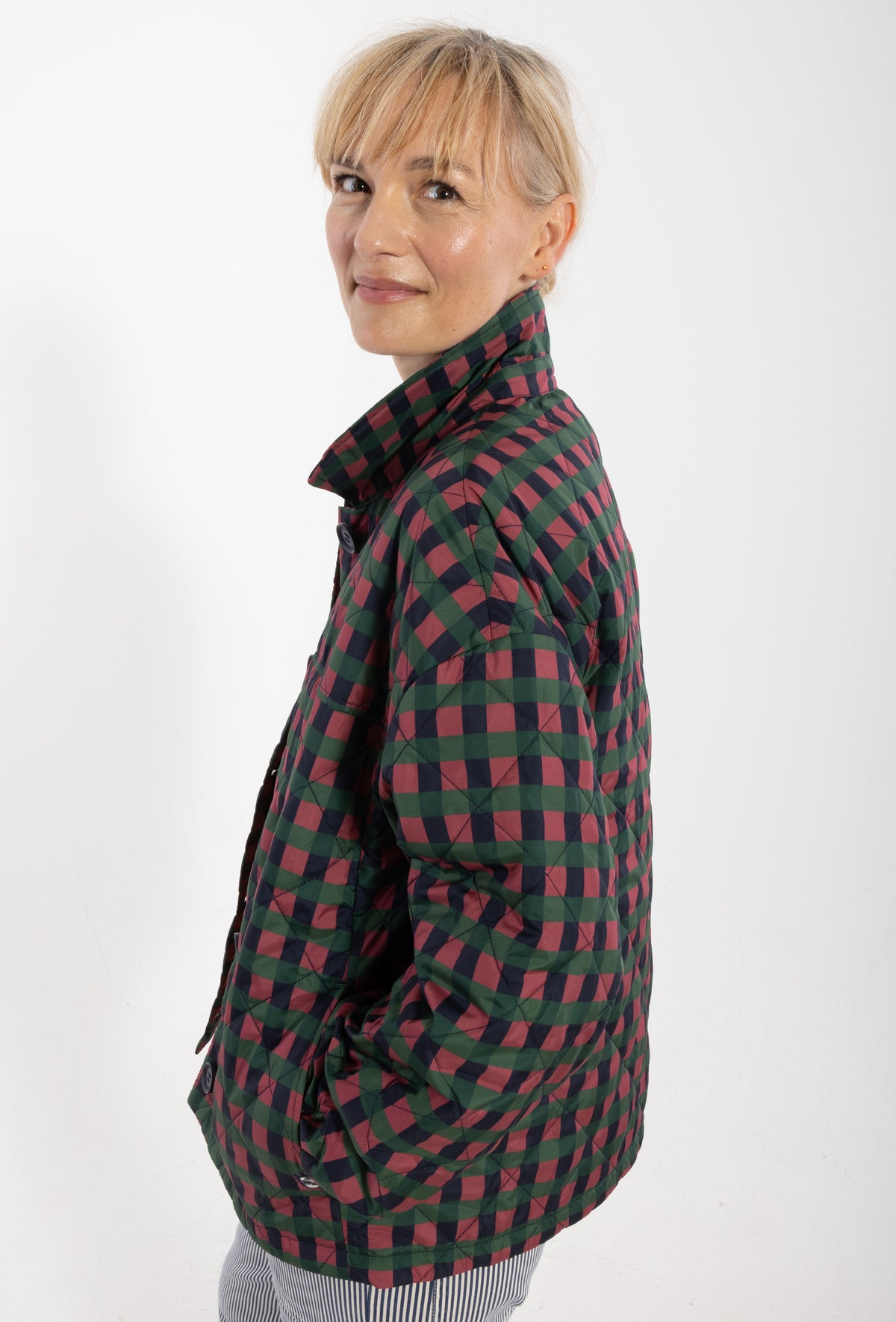 Danelaura Check Thermo Jacket Rhubarbe Plaid