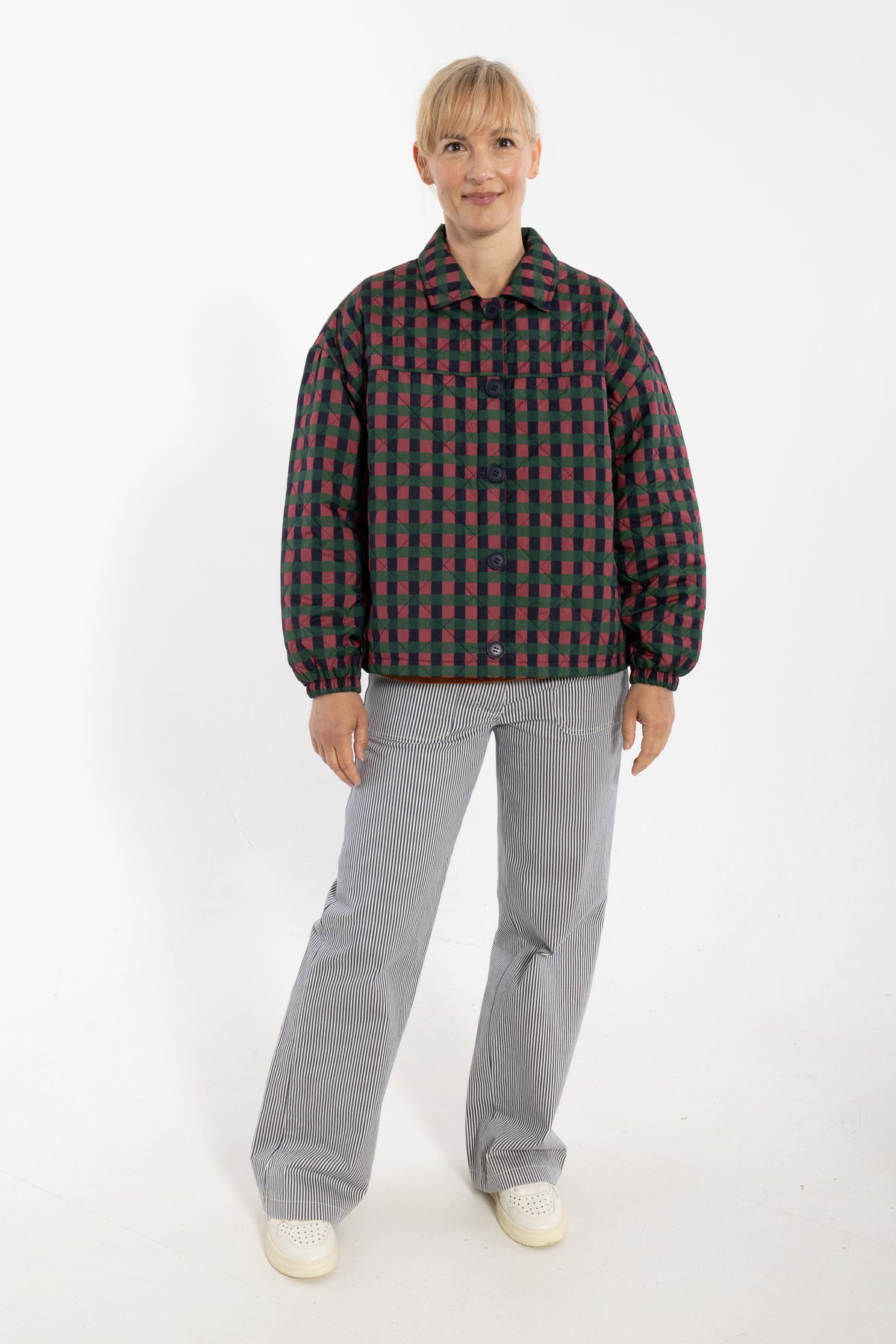 Danelaura Check Thermo Jacket Rhubarbe Plaid