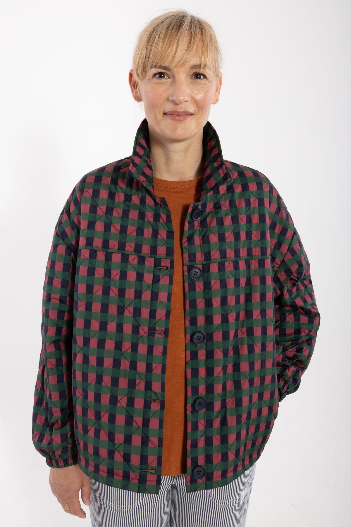 Danelaura Check Thermo Jacket Rhubarbe Plaid