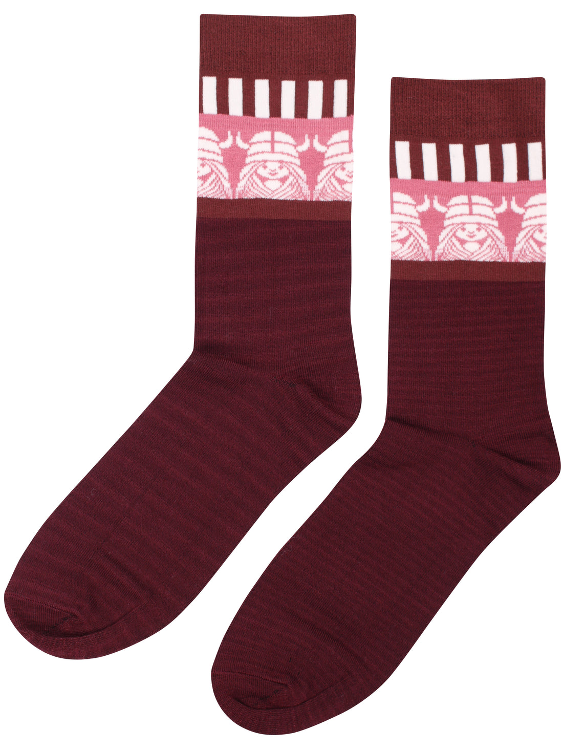 Danelegacy Socks Dark Cherry FREJA