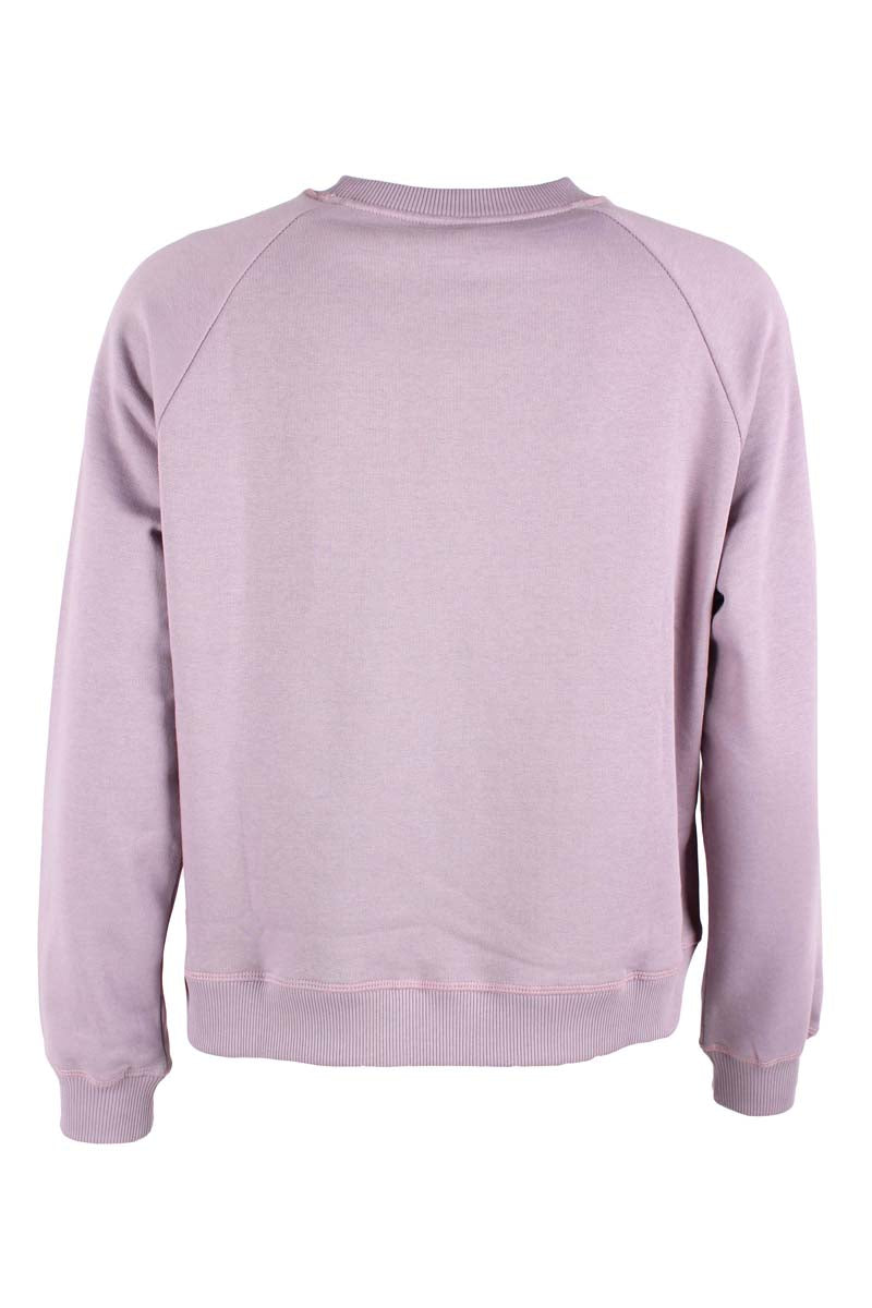 Sweatshirt i støvet rosa til kvinder