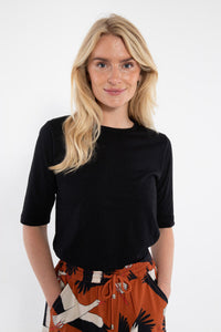 Danemanna Modal Tee Black