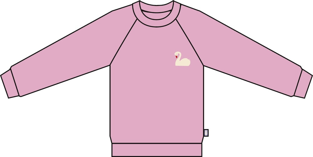 ESS - Danemark Sweat Soft Rose EMBY SWAN
