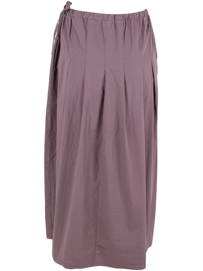 Daneminna Smooth Poplin Skirt Mauve