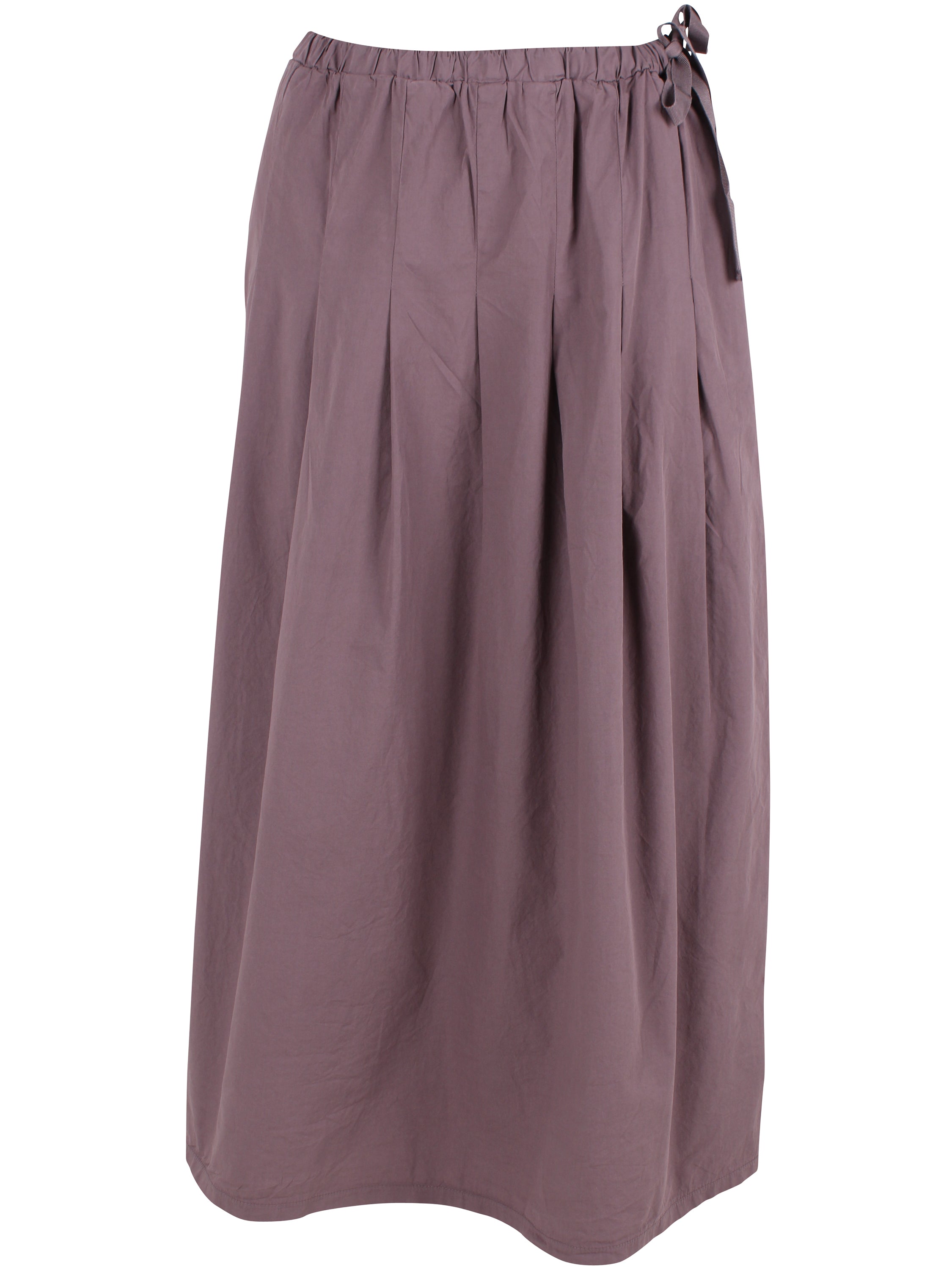 Daneminna Smooth Poplin Skirt Mauve