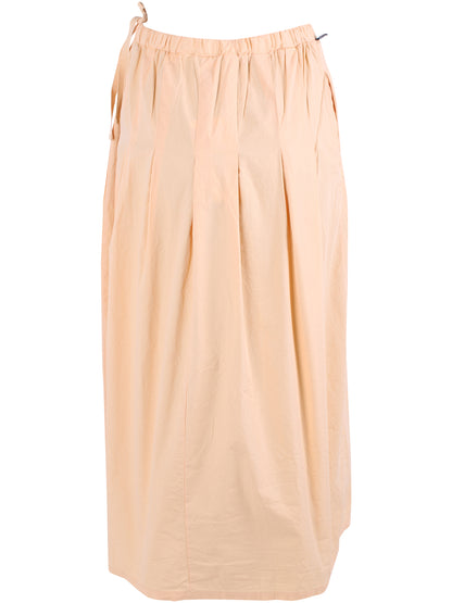 Daneminna Smooth Poplin Skirt Nougat