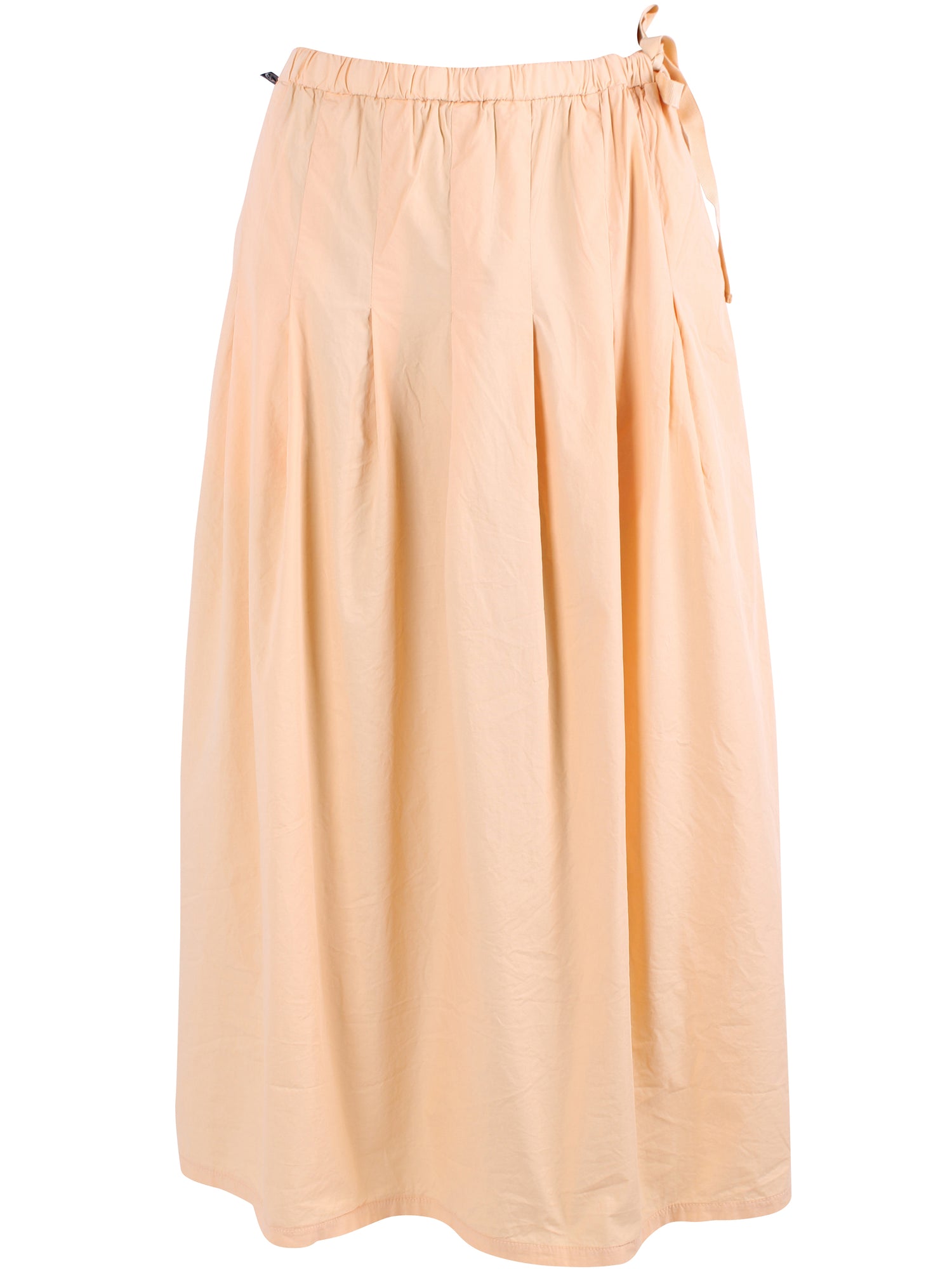 Daneminna Smooth Poplin Skirt Nougat