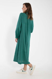 Danepippi Modal Linen Dress Light Slate