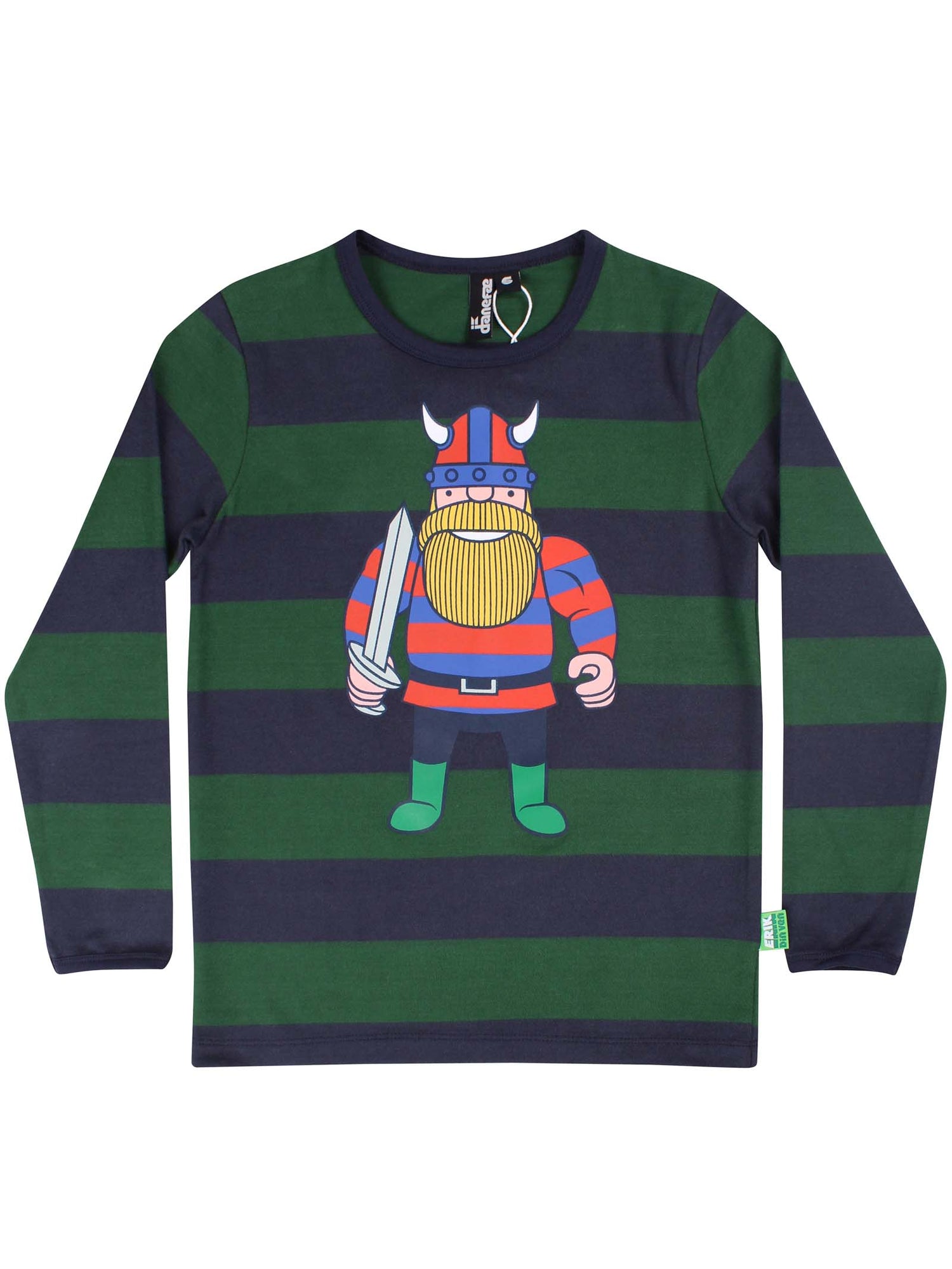 Stribet viking trøje 