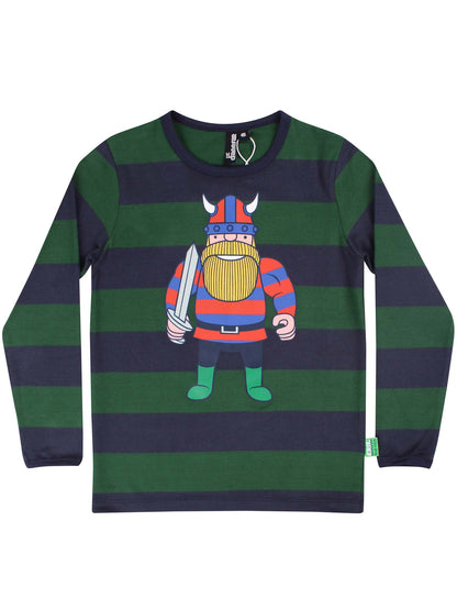 Stribet viking trøje 