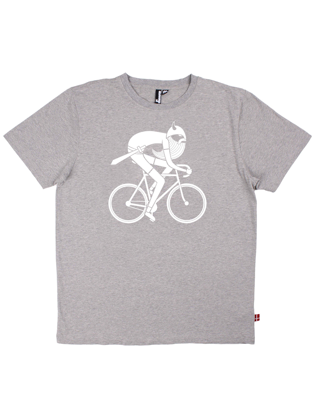 Daneviking Tee Marl Grey Biking Viking