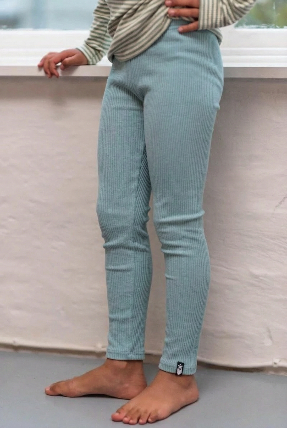 ESS - Danewarm Fleece Leggings Porcelaine