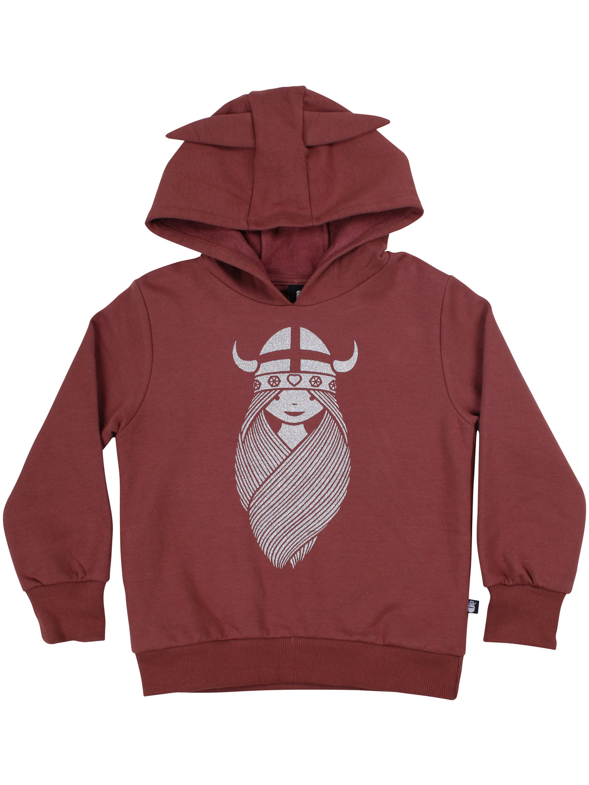 Danewarrior Hoodie Dark Cherry FREJA (Glitter)