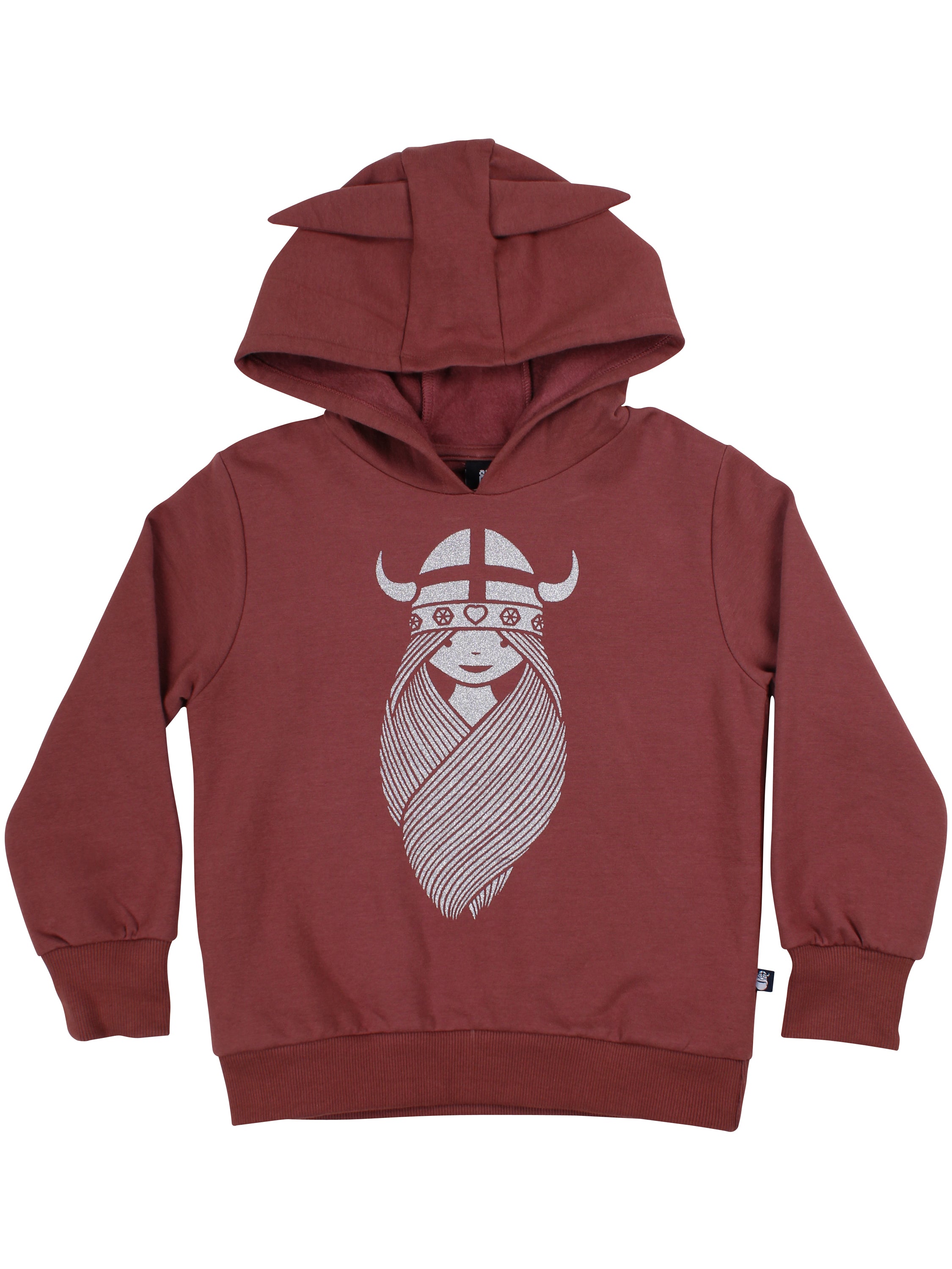 Danewarrior Hoodie Dark Cherry FREJA (Glitter)
