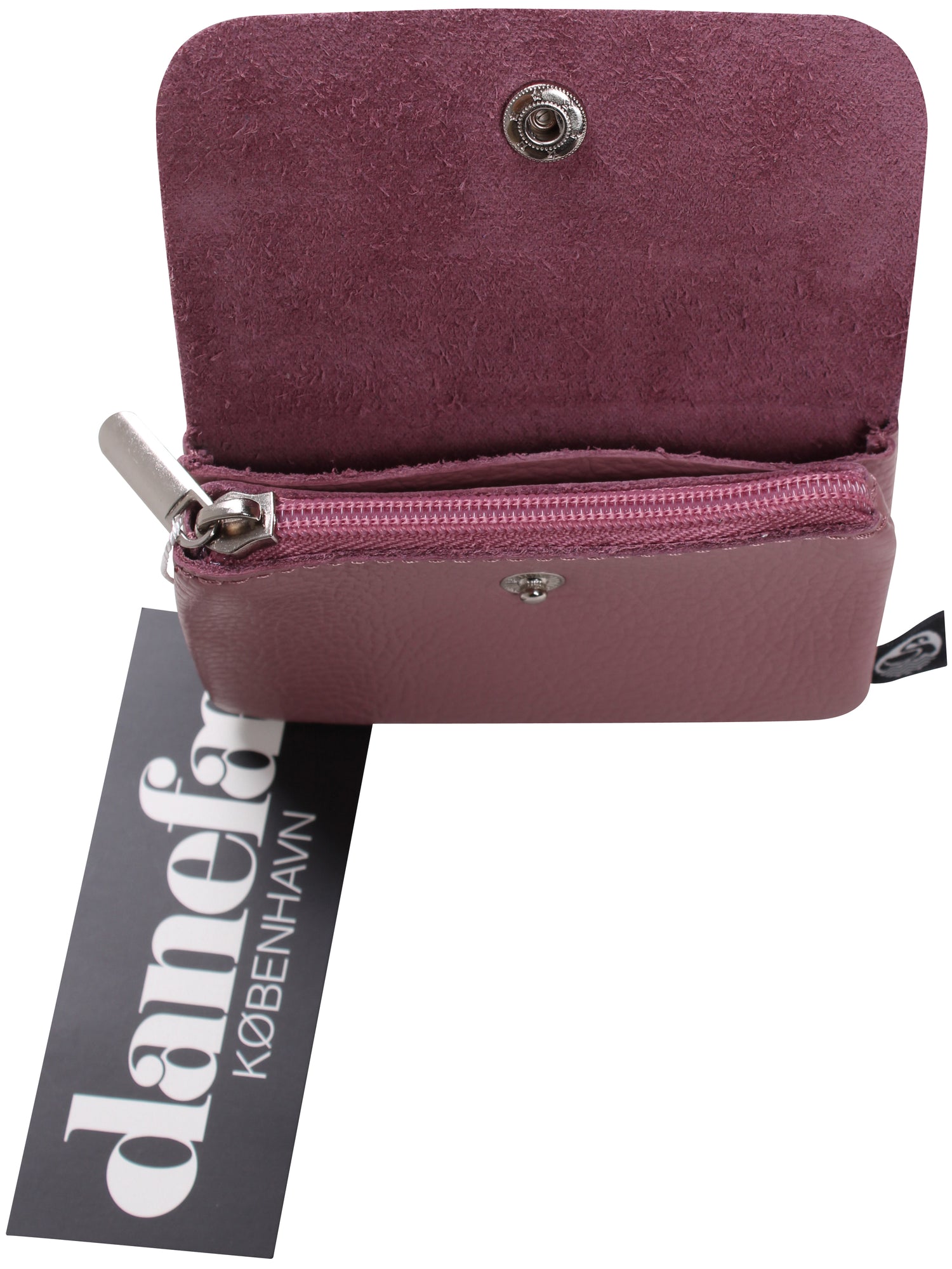 Danewillemoes Leather Wallet Mauve