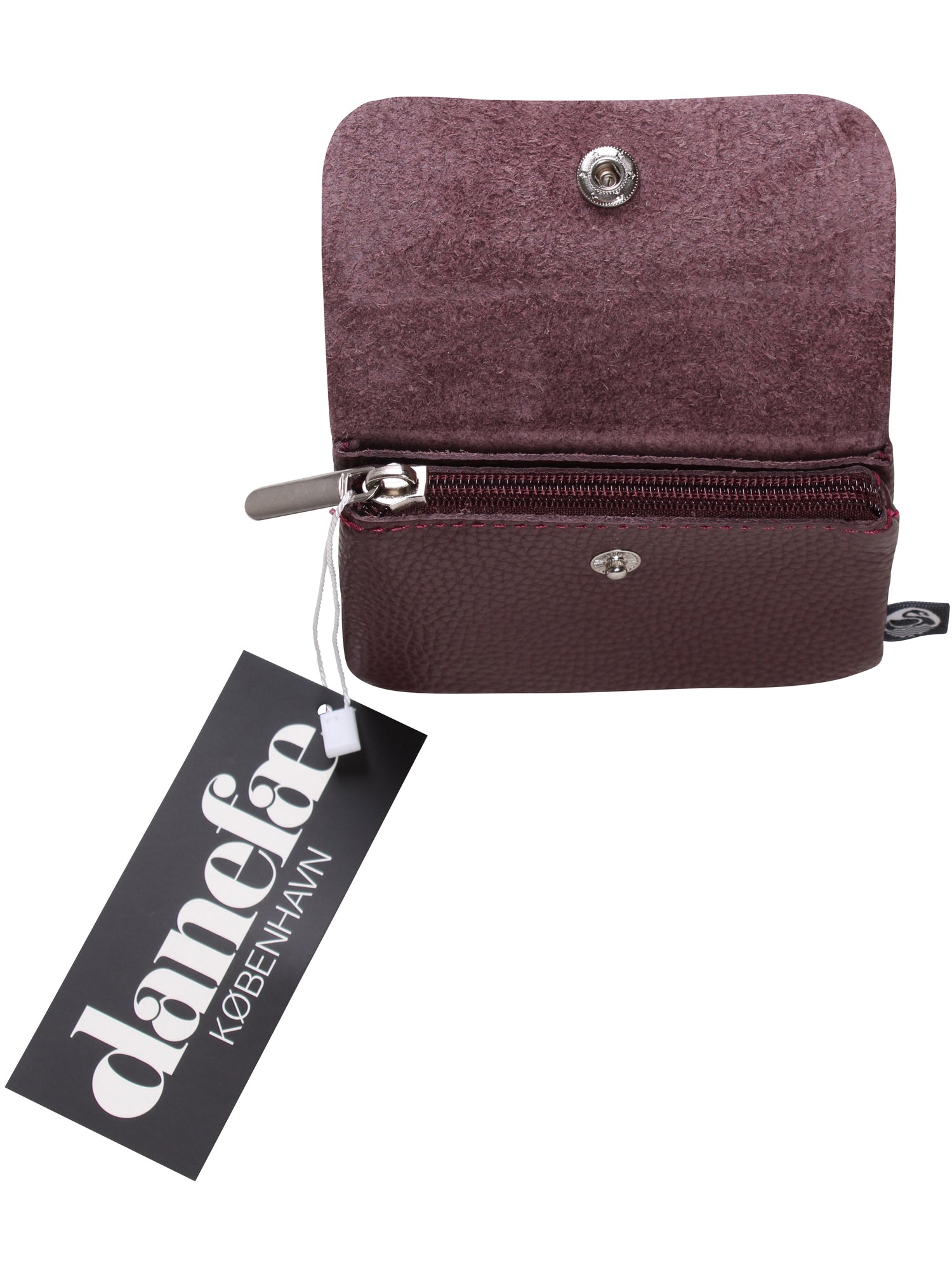 Danewillemoes Leather Wallet Red Wine