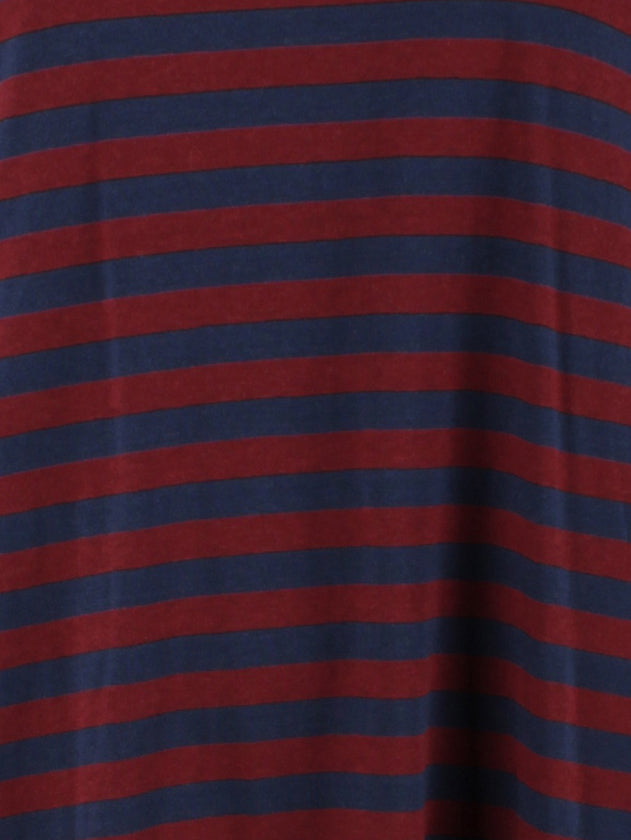 Danebasic Merry LS Tee Dark Cherry/Dark Navy
