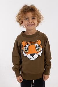 Dyrbellow Sweat Dark Olive TIGER