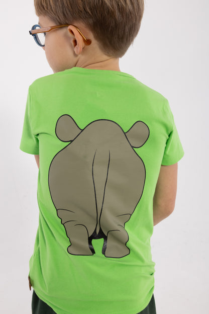 Dyrgrowl T Drap Green NEASEHORN DIN VEN