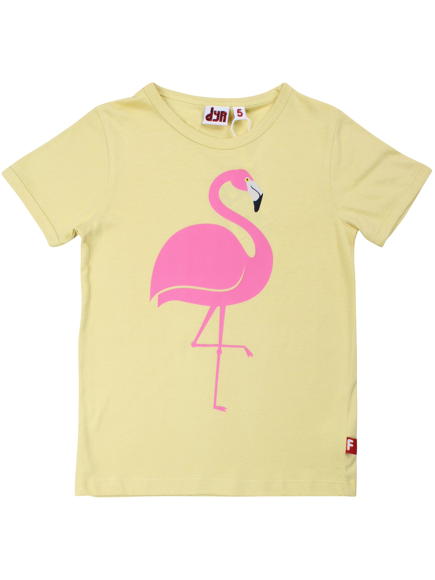 Dyrhide SS T Faded Yellow FLAMINGO